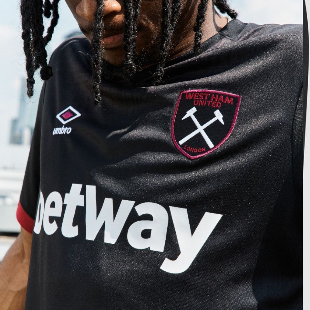 West Ham United 2024/25 Away Jersey Shirt (Add Your Own Name & Number)