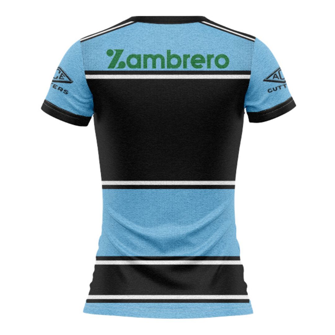Cronulla Sutherland Sharks 2025 Women's Warm Up Shirt