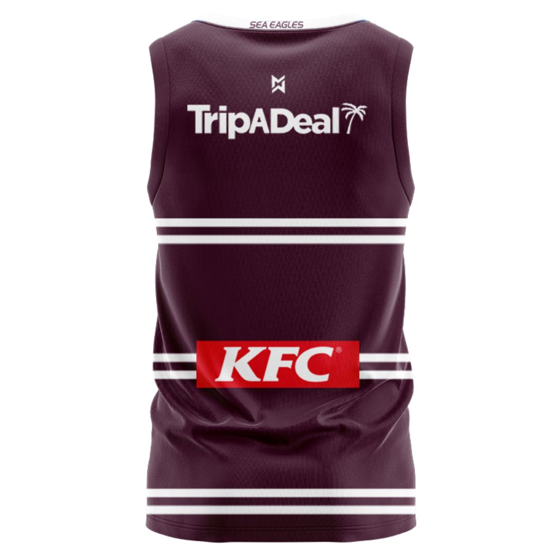 Manly Warringah Sea Eagles 2025 Home Singlet