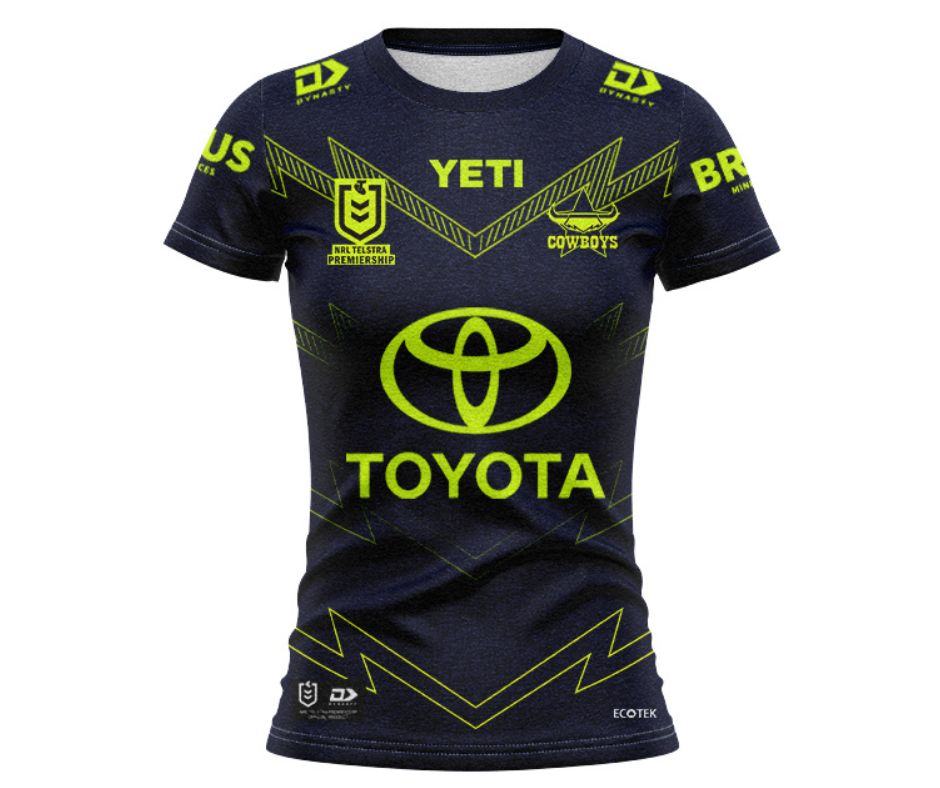 North Queensland Cowboys 2025 Women's Northern Lights Shirt