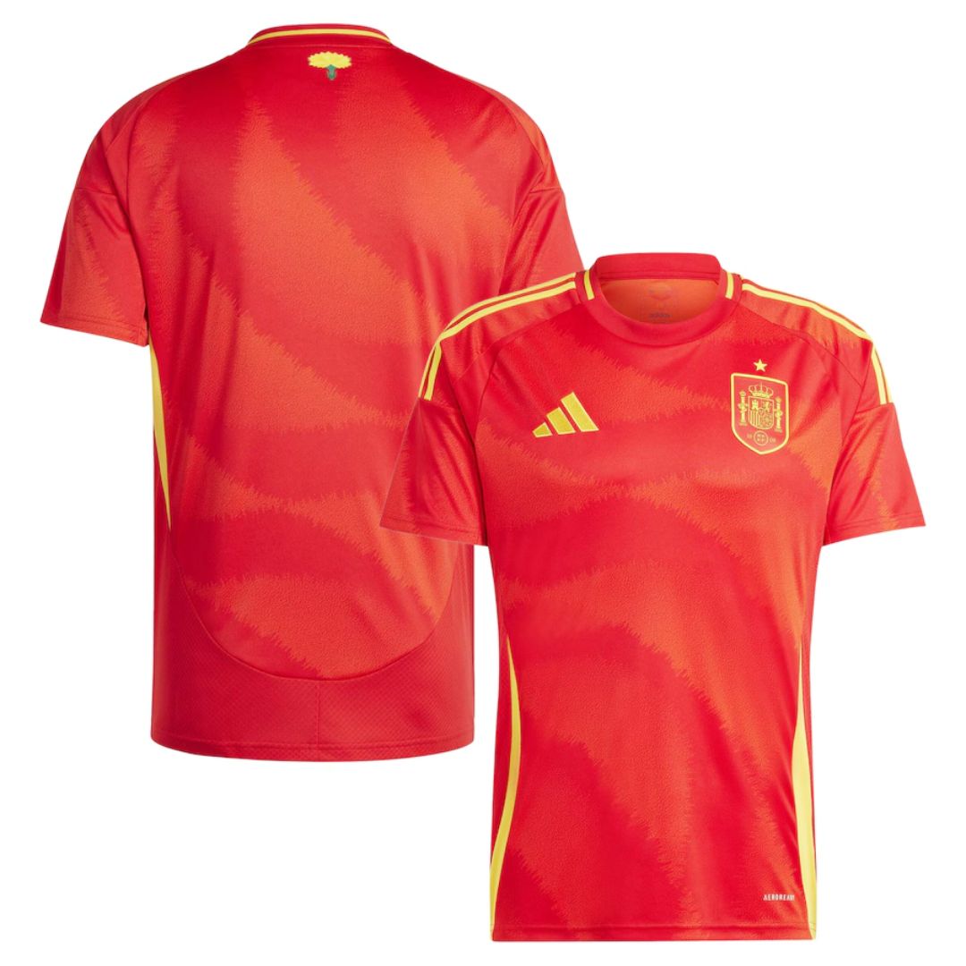 Spain Euro 2024 Home Jersey Shirt