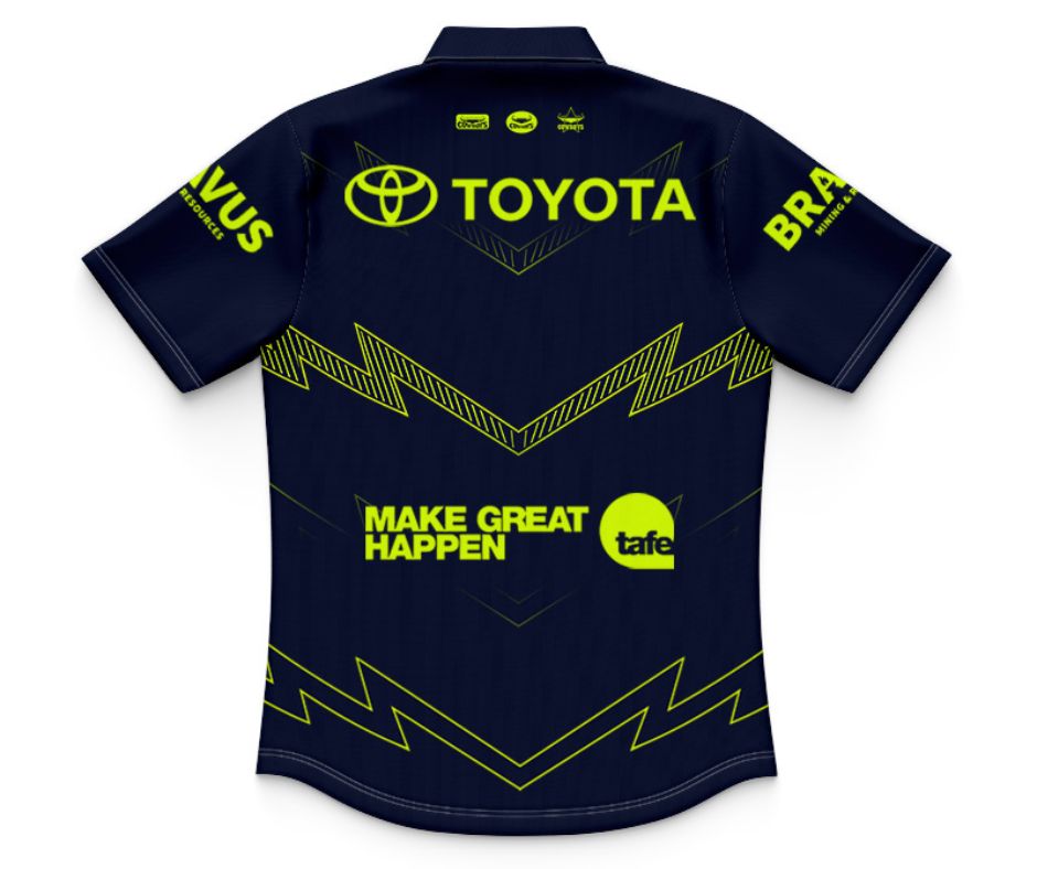 North Queensland Cowboys 2025 Kids Northern Lights Polo Shirt