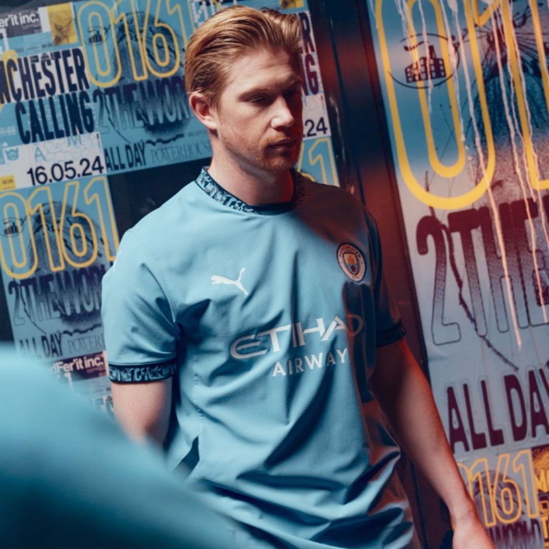 Manchester City 2024/25 Home Jersey Shirt Player's Edition