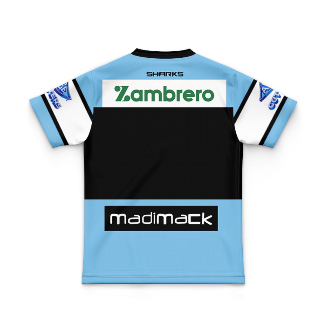 Cronulla Sutherland Sharks 2024 Kids Home Jersey