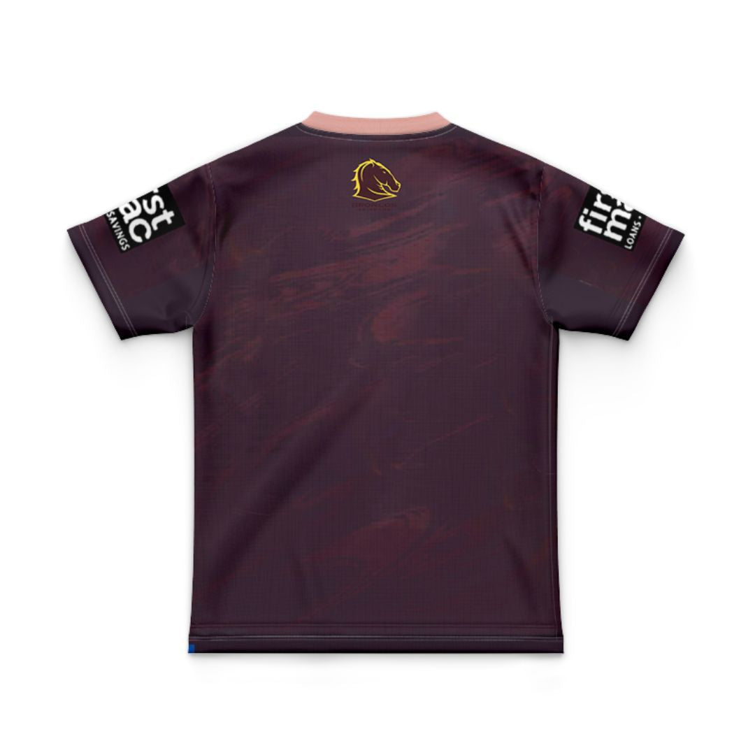 Brisbane Broncos 2023 Kids Training Jersey