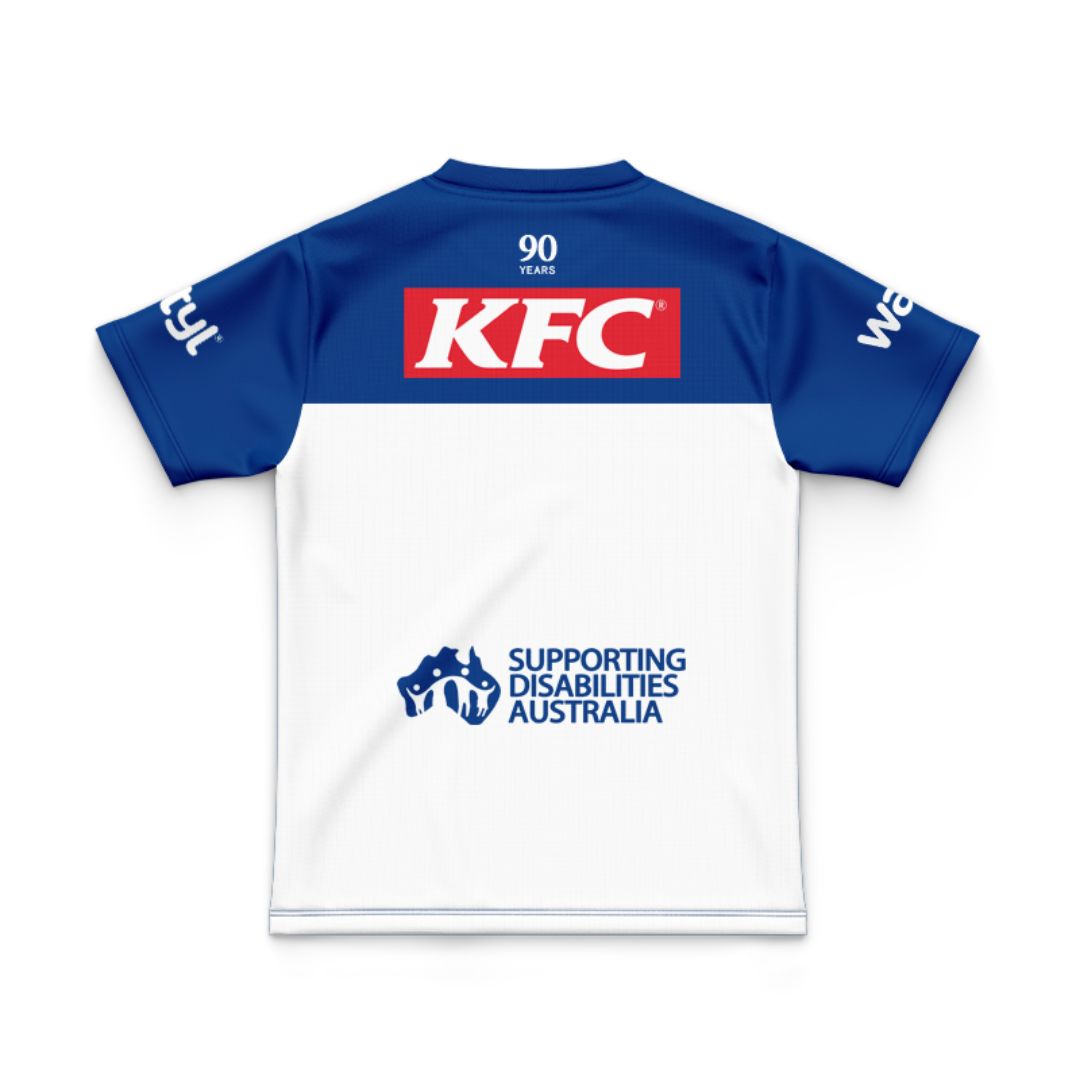 Canterbury Bankstown Bulldogs 2025 Kids Home Jersey and Shorts Kit