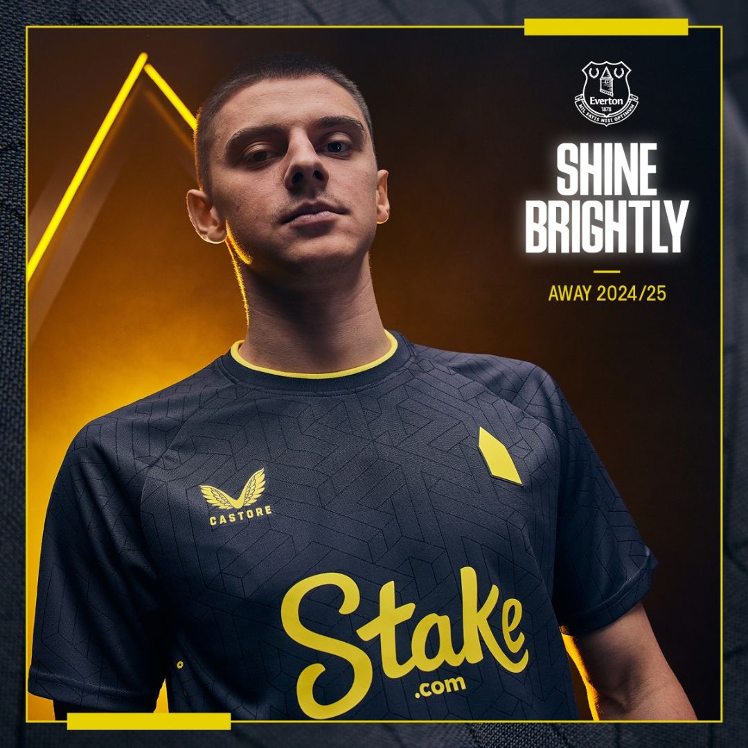 Everton 2024/25 Away Jersey Shirt