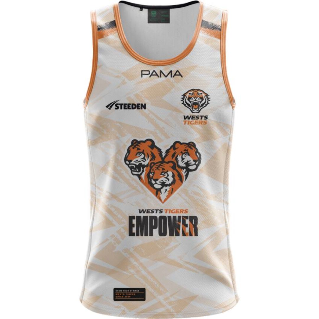 Wests Tigers 2025 Training Singlet