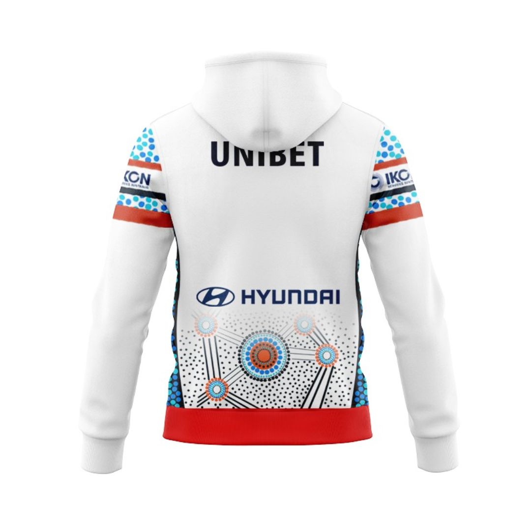2024 Sydney Roosters Indigenous Hoodie With Zipper