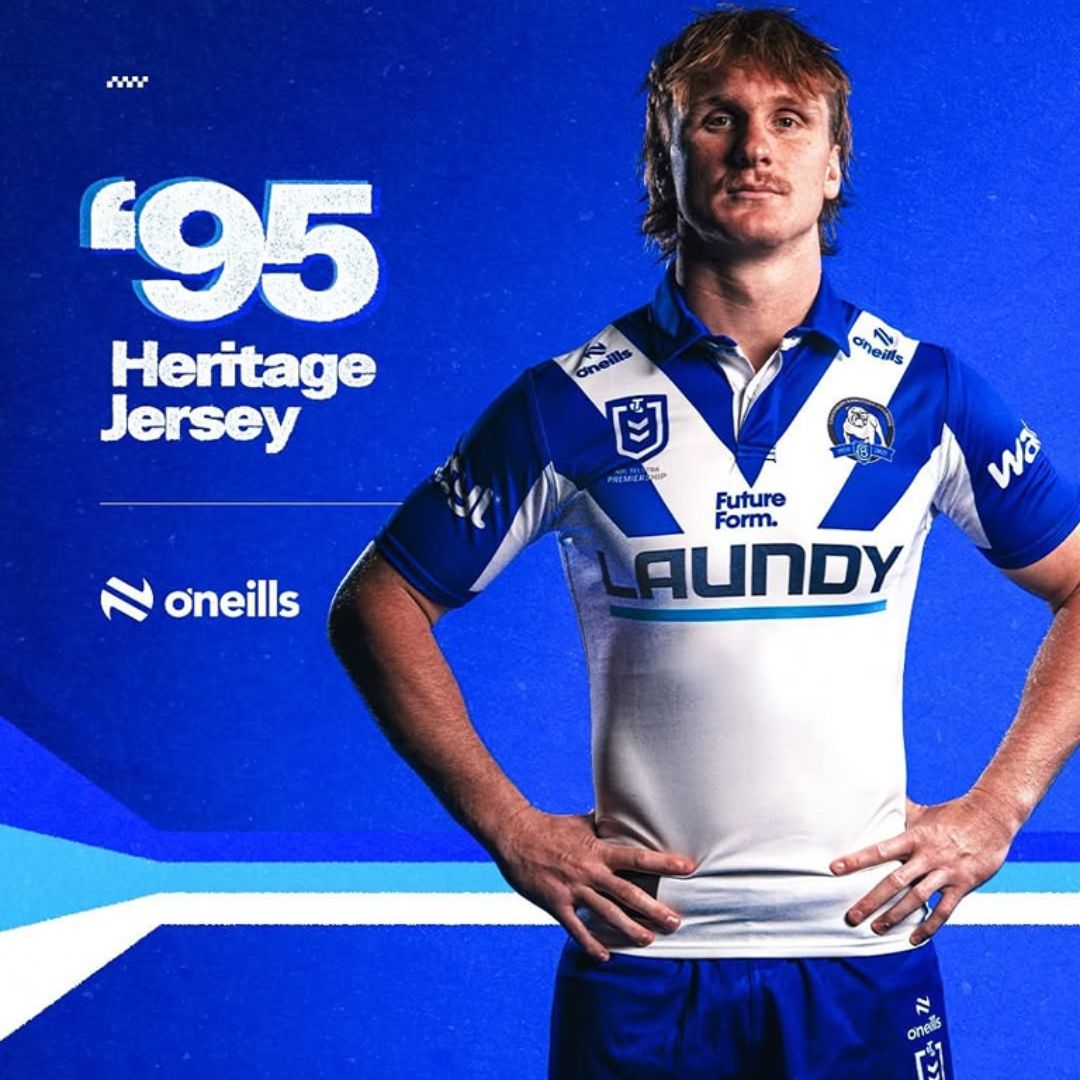 Canterbury Bankstown Bulldogs 1995 Heritage Jersey