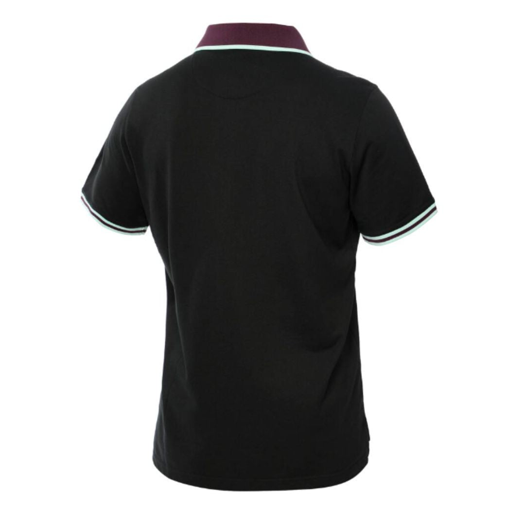 Brisbane Broncos 2025 Black Front Polo Shirt
