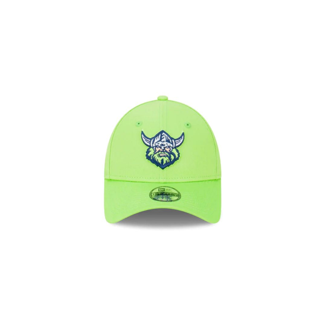 Canberra Raiders New Era 9Forty A-Frame Snapback Green Cap