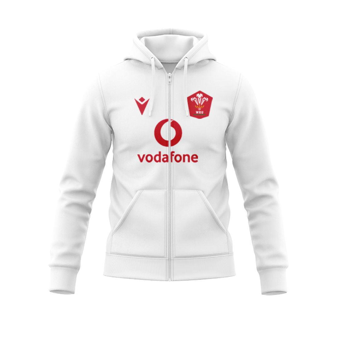 Wales Dragons Rugby 2024/25 Away Hoodie With Zipper