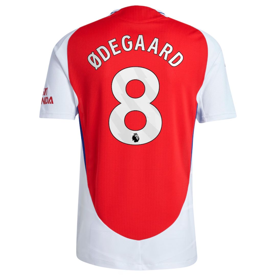 Arsenal Gunners 2024/25 Ødegaard #8 Home Jersey Shirt