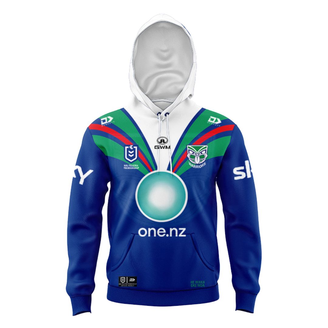 New Zealand Warriors 2025 Kids Home Hoodie