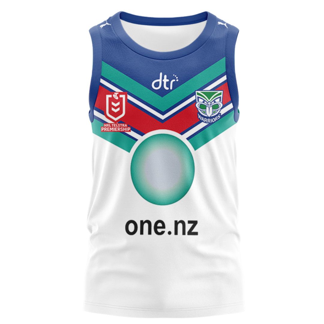 2023 New Zealand Warriors Away Singlet