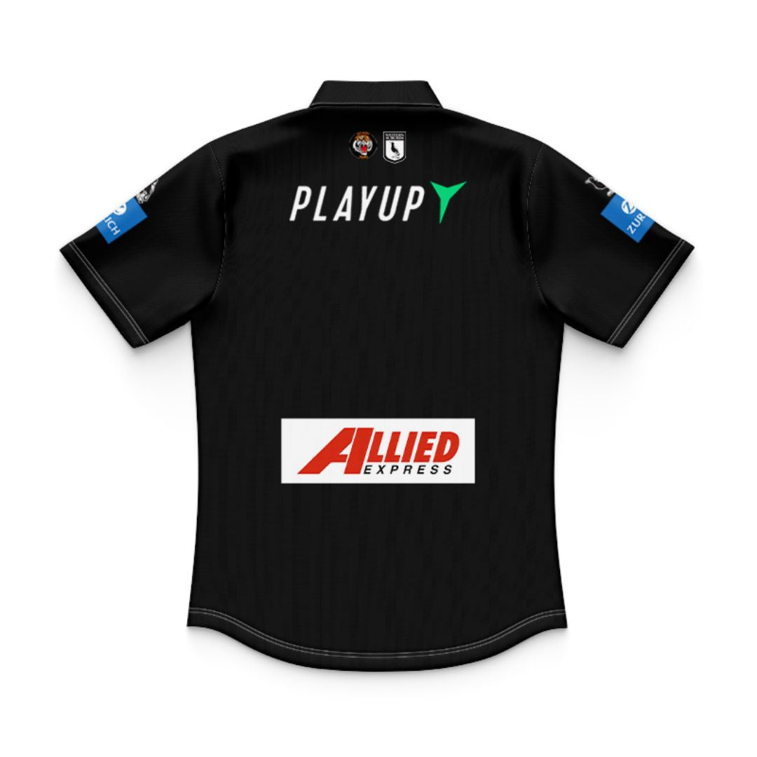 Wests Tigers 2025 Kids Home Polo Shirt and Shorts Kit