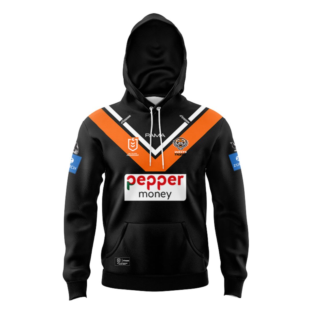 Wests Tigers 2025 Home Hoodie