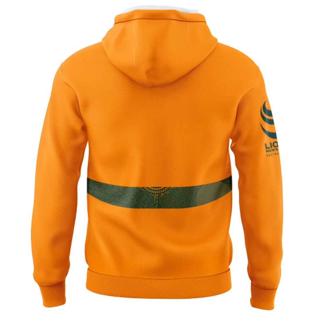 Australian Wallabies 2025 Lions Tour Hoodie with Zipper