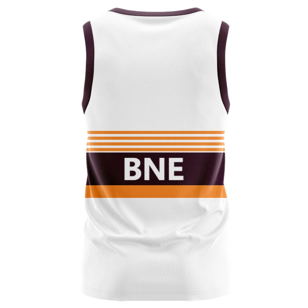 Brisbane Broncos 2025 Run Out Singlet