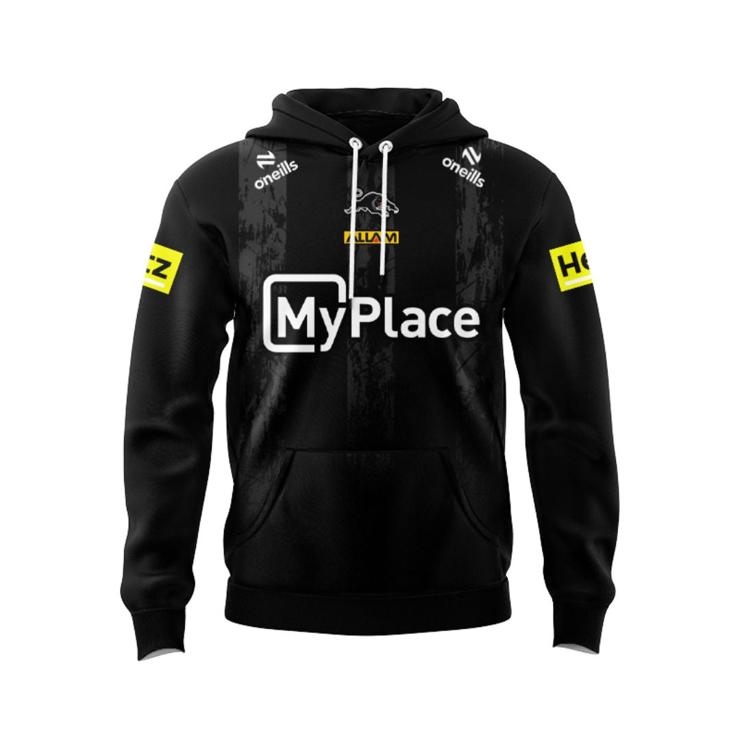 Penrith Panthers 2025 Kids Dark Training Hoodie