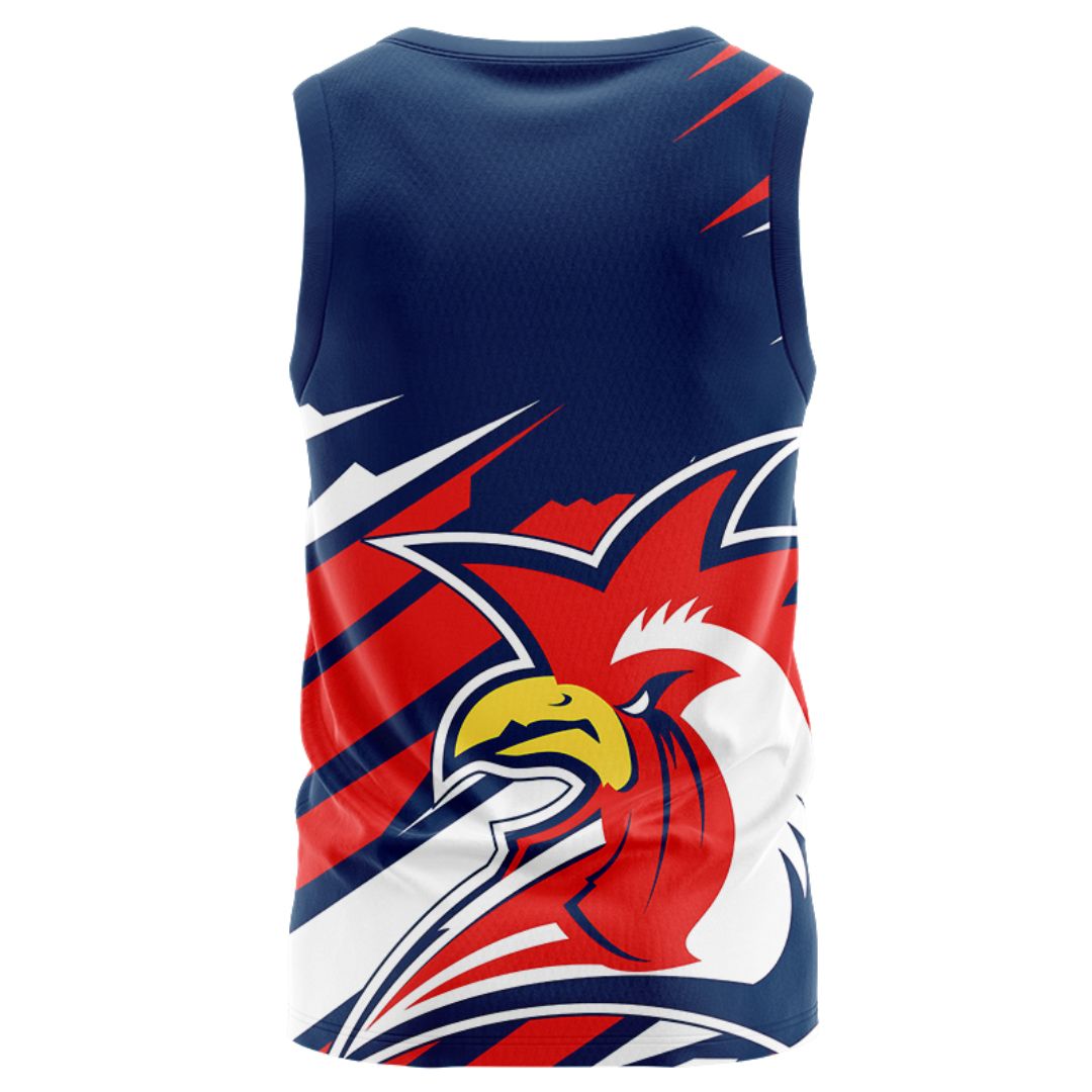Sydney Roosters 2024 Ignition Fishing Singlet