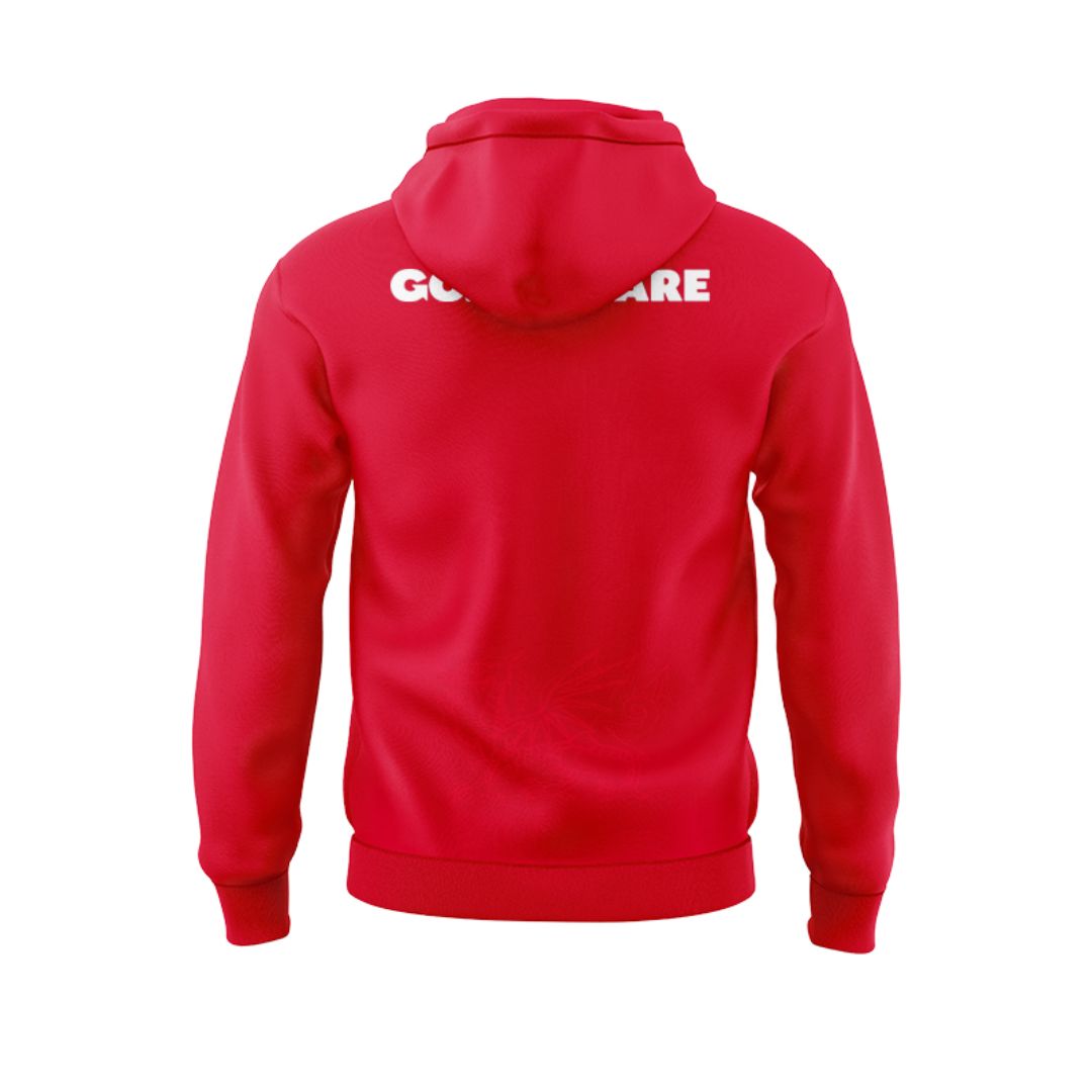 Wales Dragons Rugby 2024/25 Home Match Hoodie With Zipper