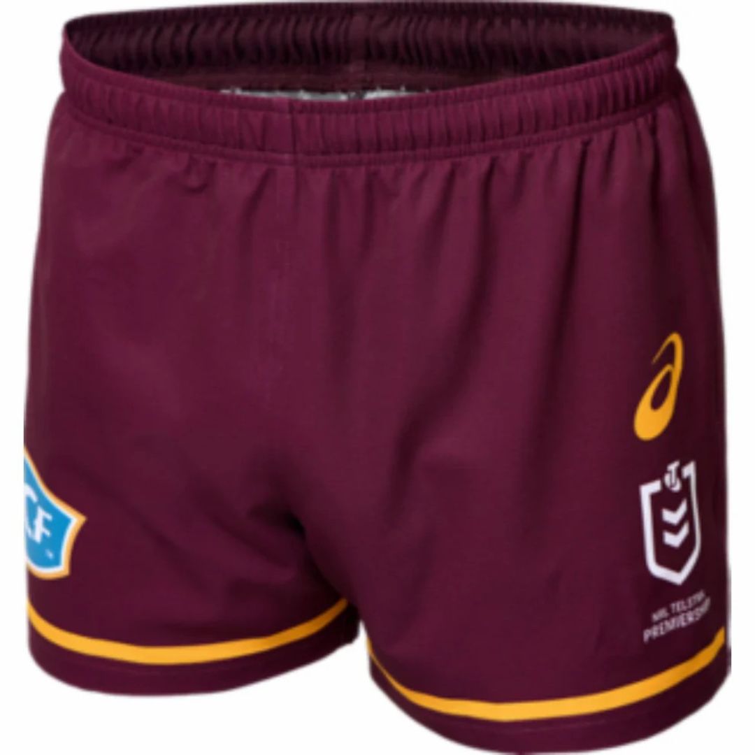 Brisbane Broncos 2025 Home Training Shorts