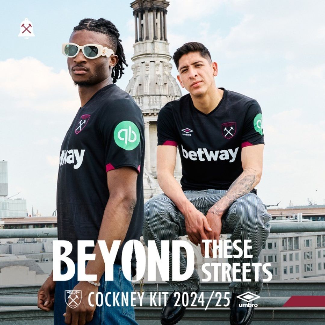 West Ham United 2024/25 Away Jersey Shirt (Add Your Own Name & Number)