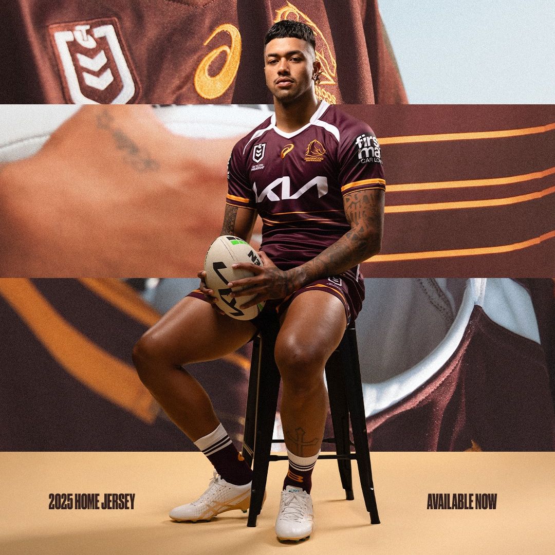 Brisbane Broncos 2025 Home Jersey