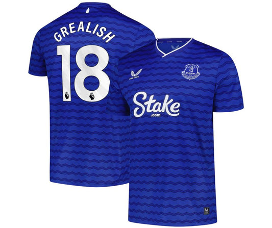Everton 2025/26 Grealish # 18 Home Jersey Shirt