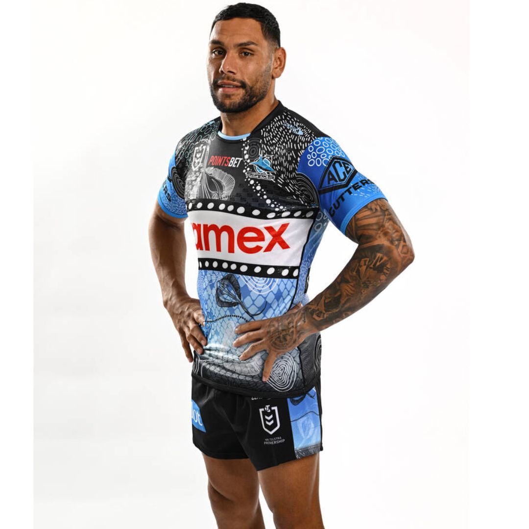 Cronulla Sutherland Sharks 2024 Indigenous Jersey
