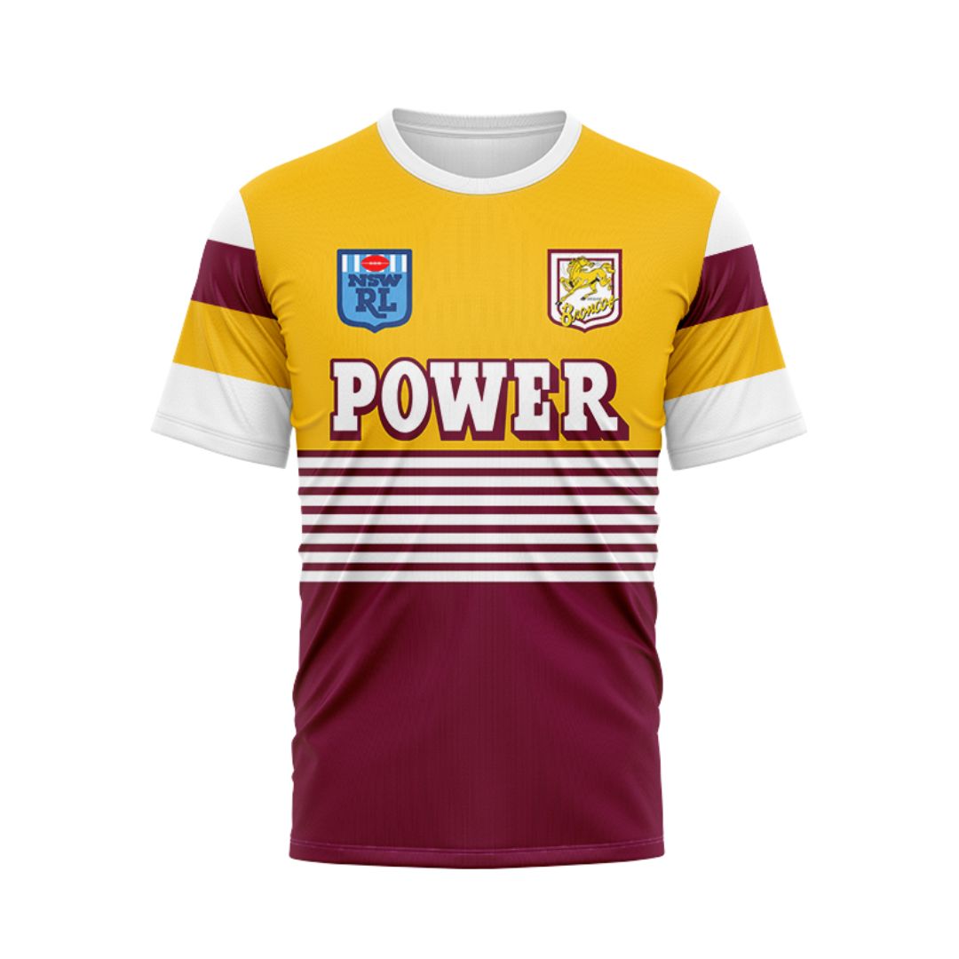 Brisbane Broncos 1988 Retro Jersey