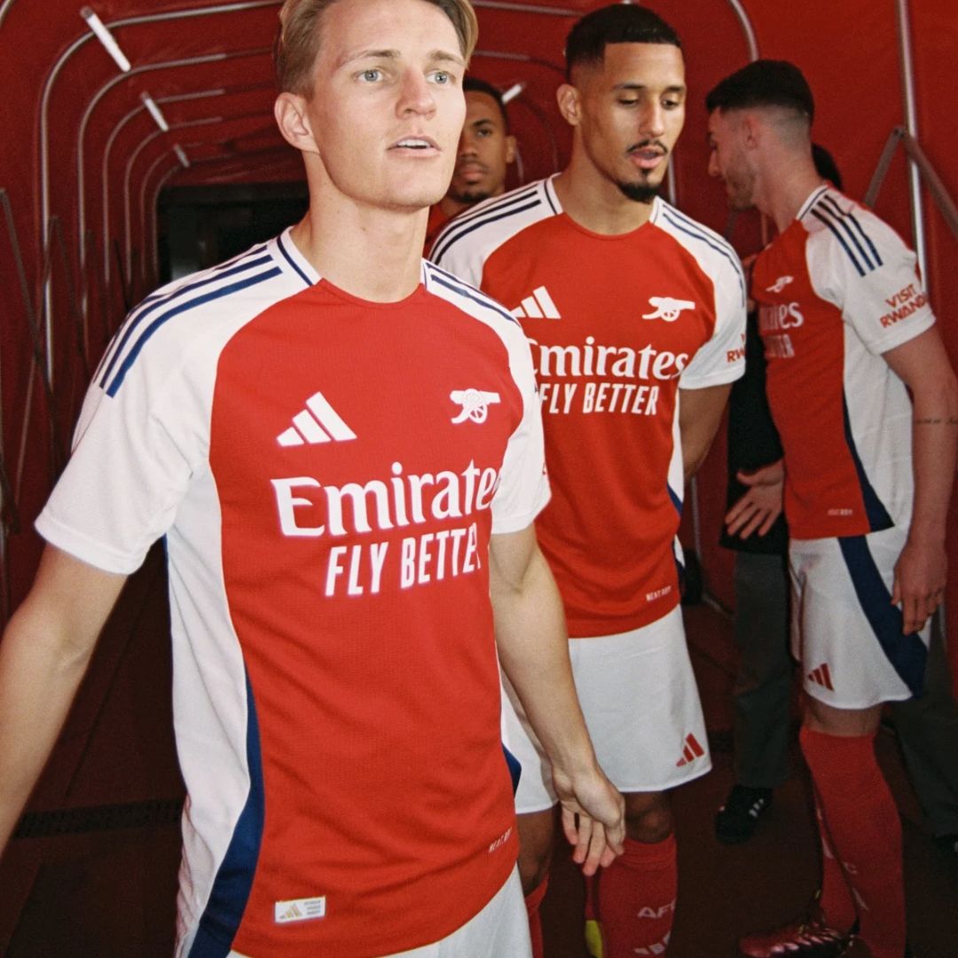 Arsenal Gunners 2024/25 Ødegaard #8 Home Jersey Shirt