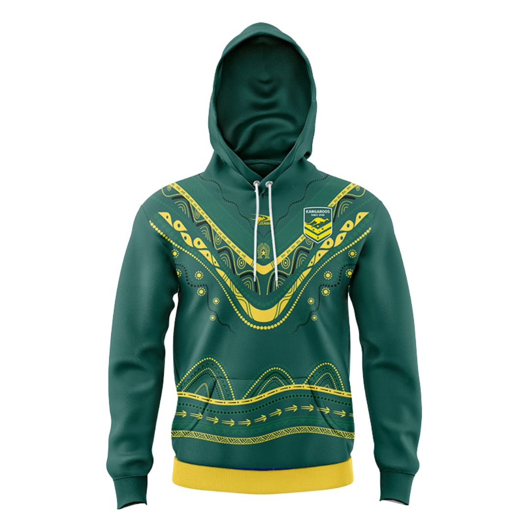 Australia Kangaroos 2024 Indigenous Hoodie