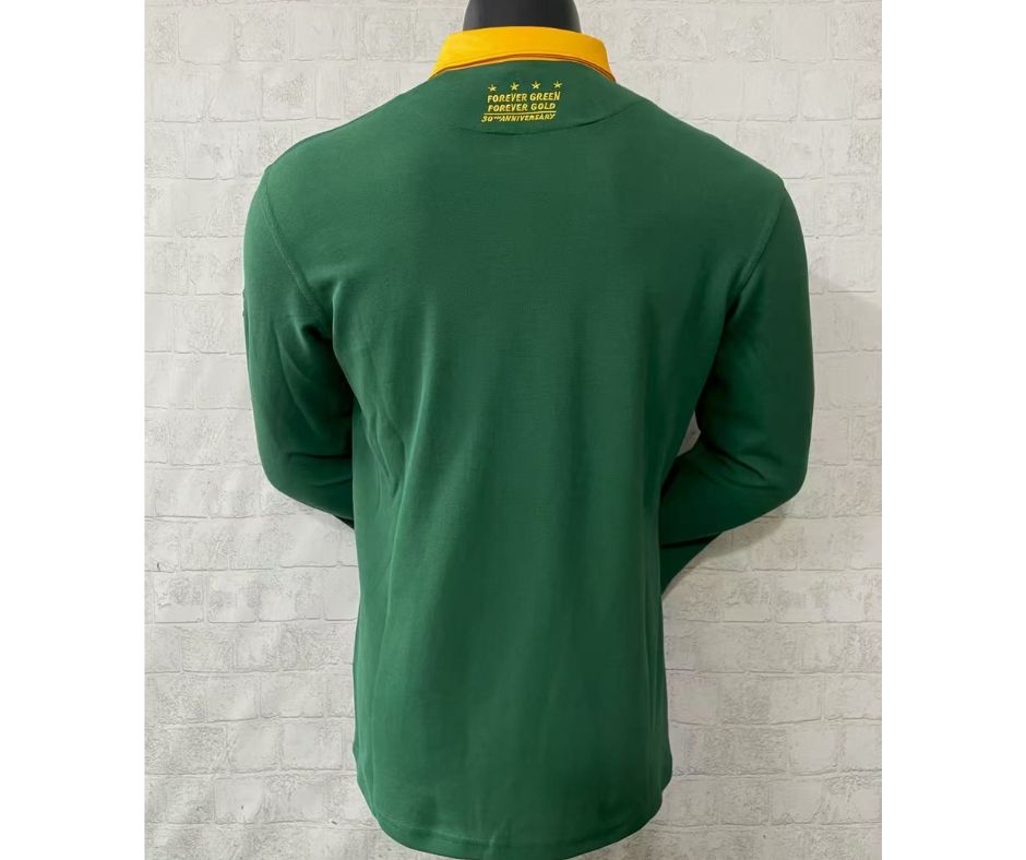 South Africa Springboks 2025 Long Sleeve 30th Anniversary Jersey