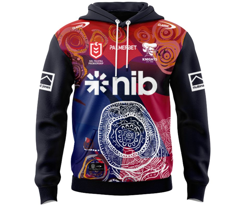 Newcastle Knights 2025 Indigenous Hoodie
