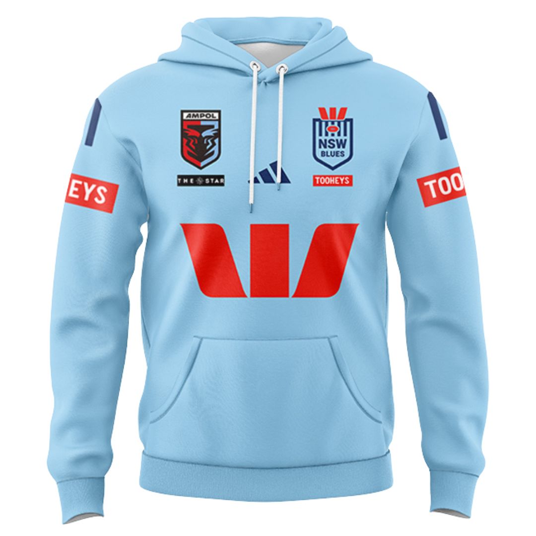 NSW Blues State Of Origin 2025 Home Hoodie