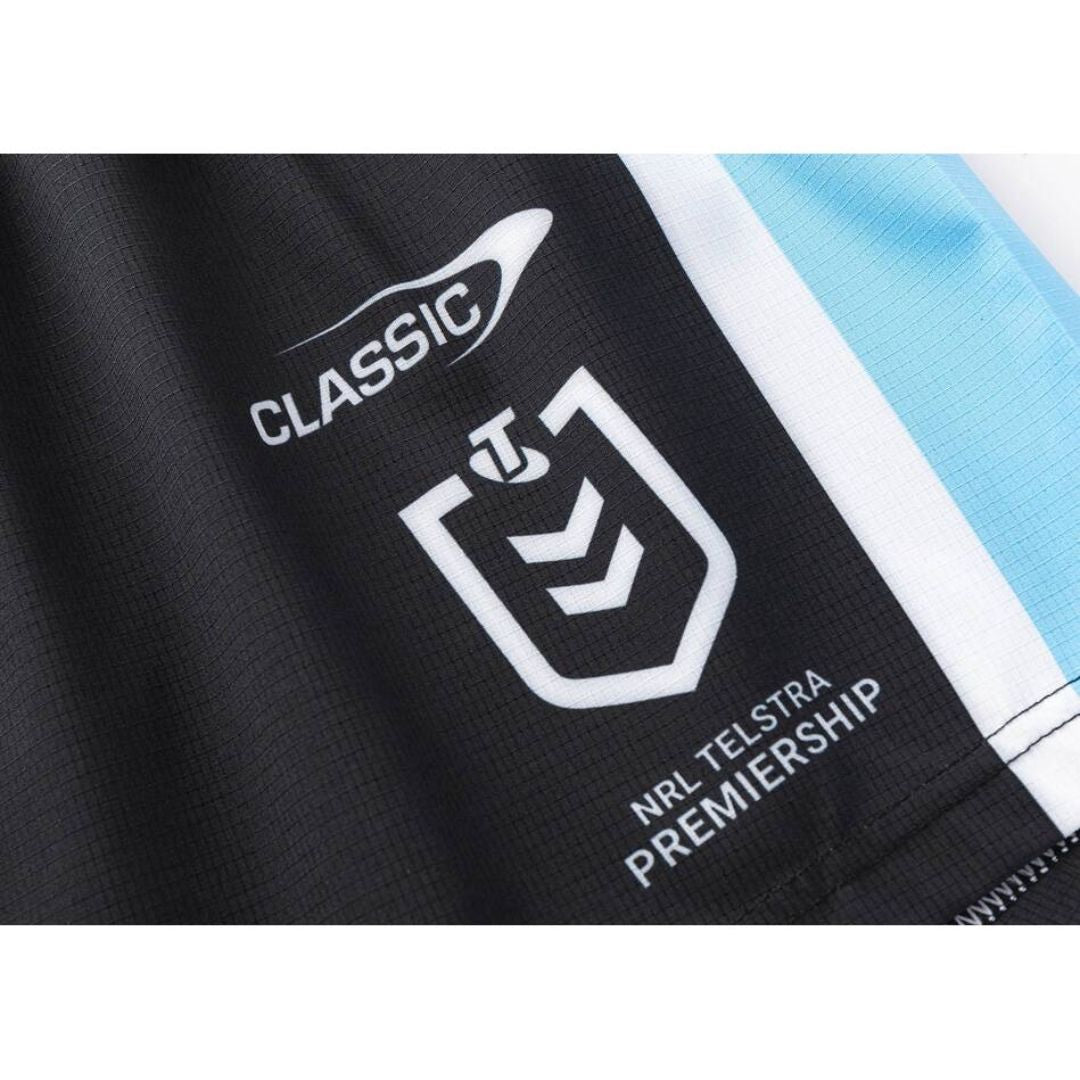 Cronulla Sutherland Sharks 2025 Home and Away Long Training Gym Shorts