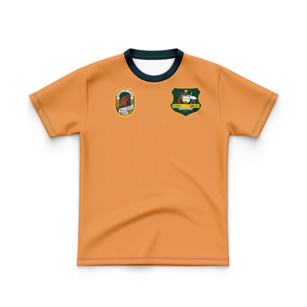 Australian Wallabies 1991 Kids Retro Jersey