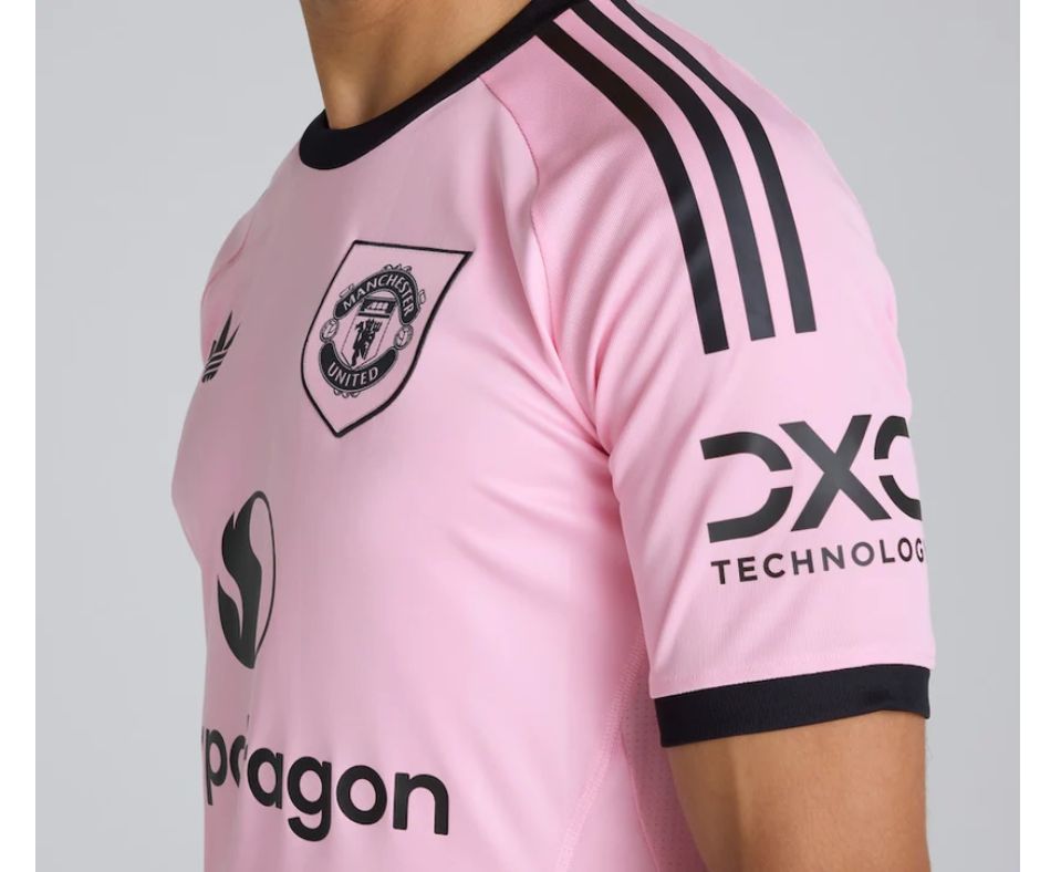 Manchester United 2025/26 Goalkeeper Pink Jersey Shirt Kit # 6