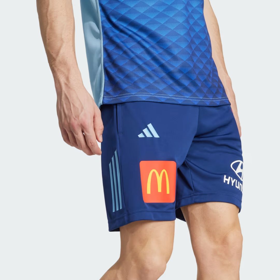 NSW Blues State Of Origin 2025 Long Gym Shorts