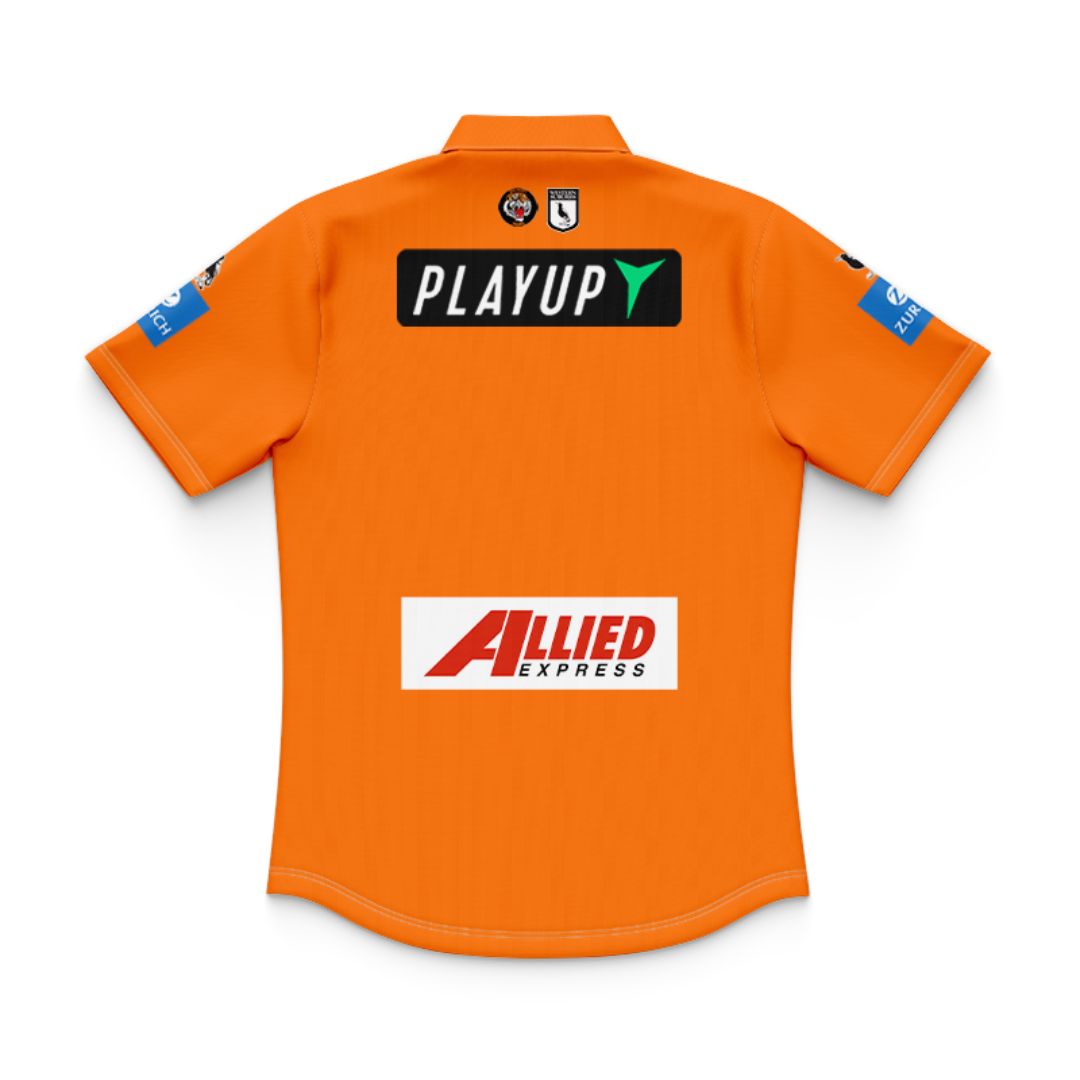Wests Tigers 2025 Kids Away Polo Shirt