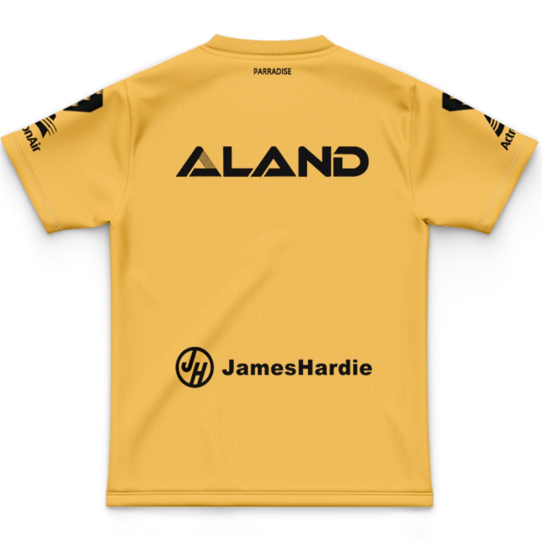 Parramatta Eels 2025 Kids Gold Training Jersey