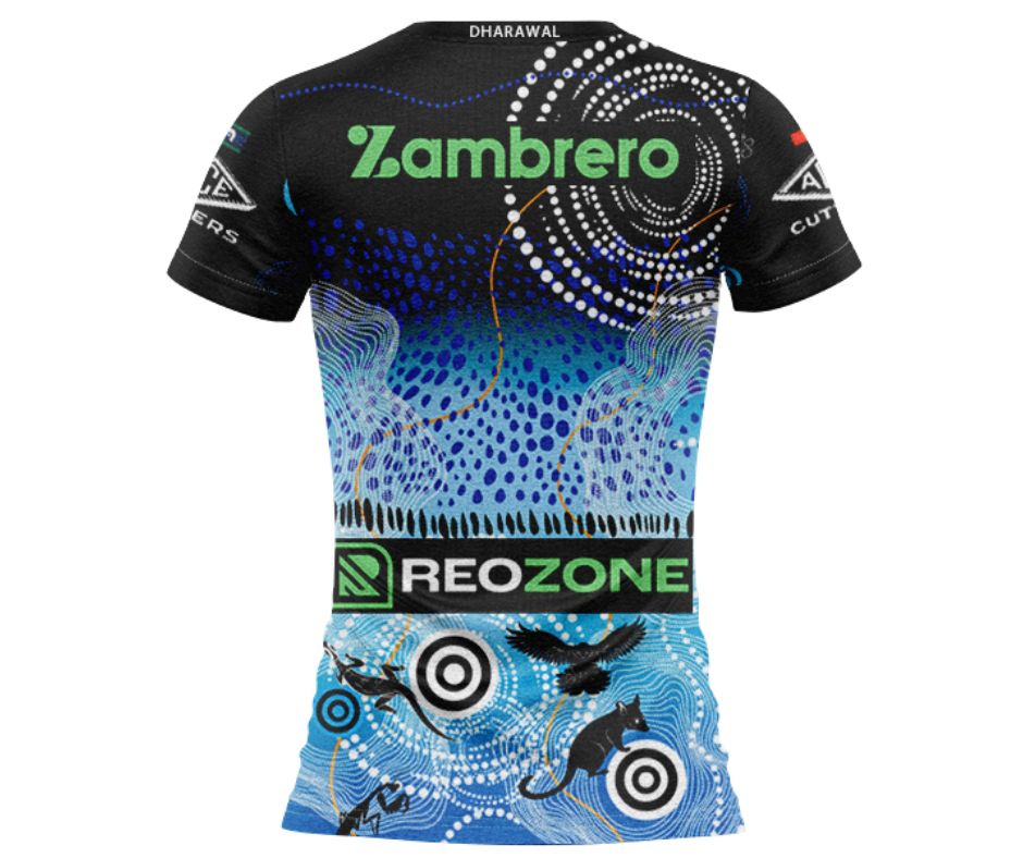 Cronulla Sutherland Sharks 2025 Women's Indigenous Shirt