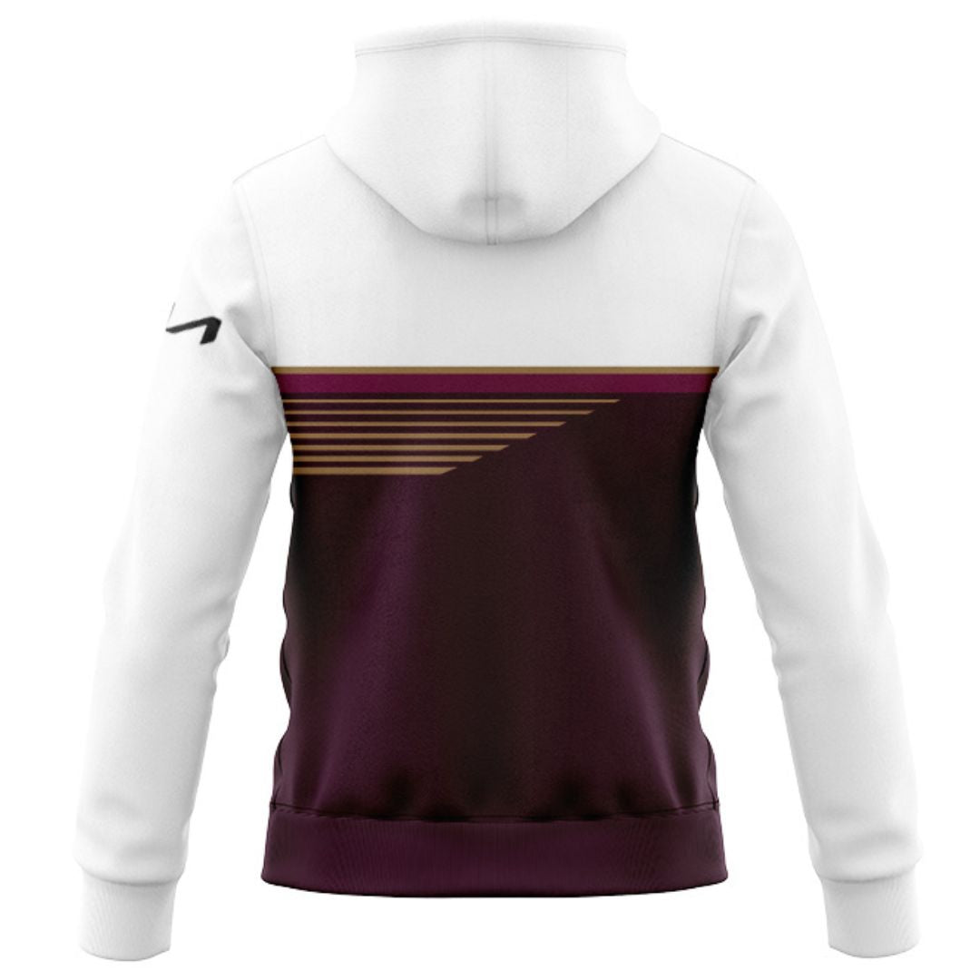 Brisbane Broncos 2025 Premiers Hoodie with Zipper - Maroon