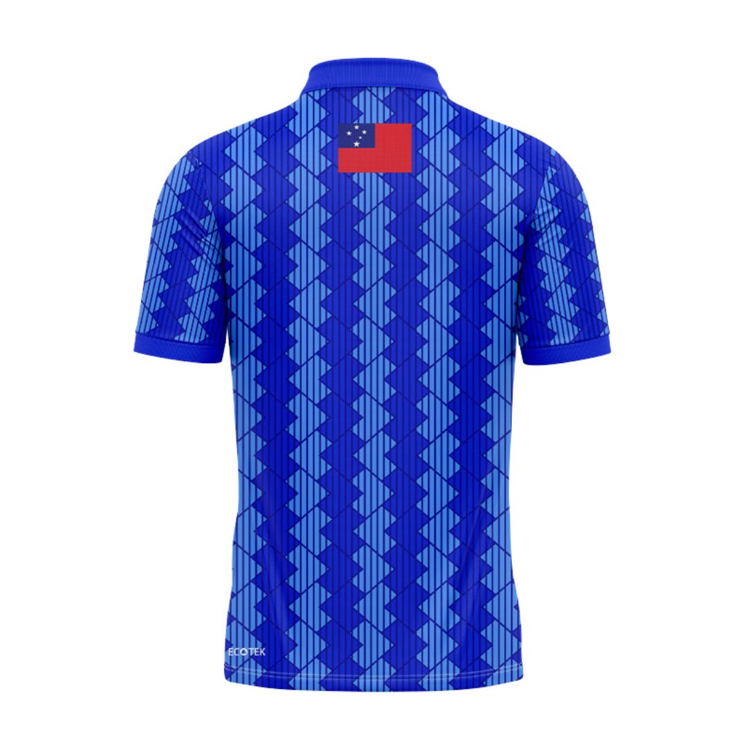 Toa Samoa 2024 Rugby League Home Polo Shirt