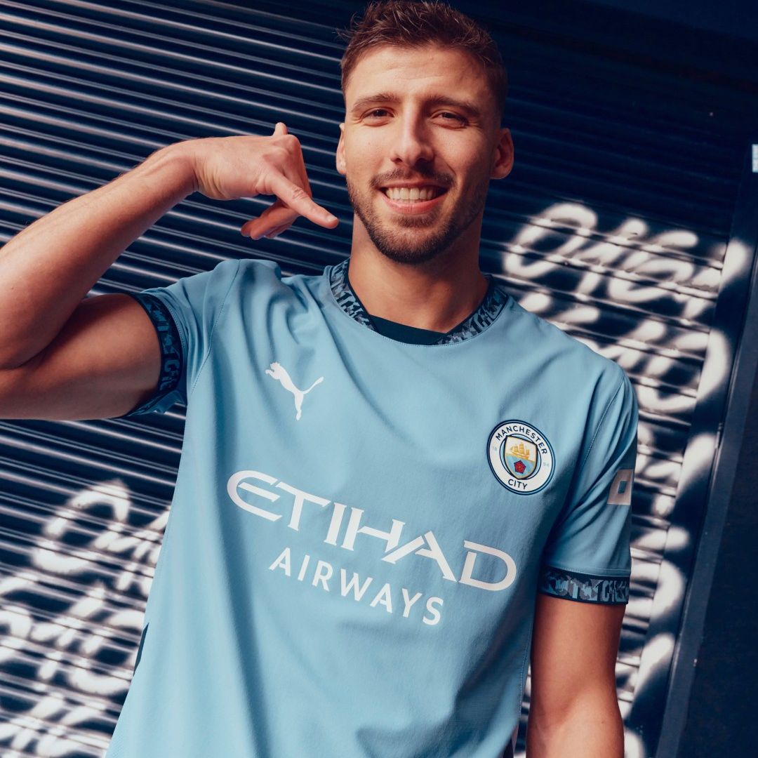 Manchester City 2024/25 Home Jersey Shirt Player's Edition