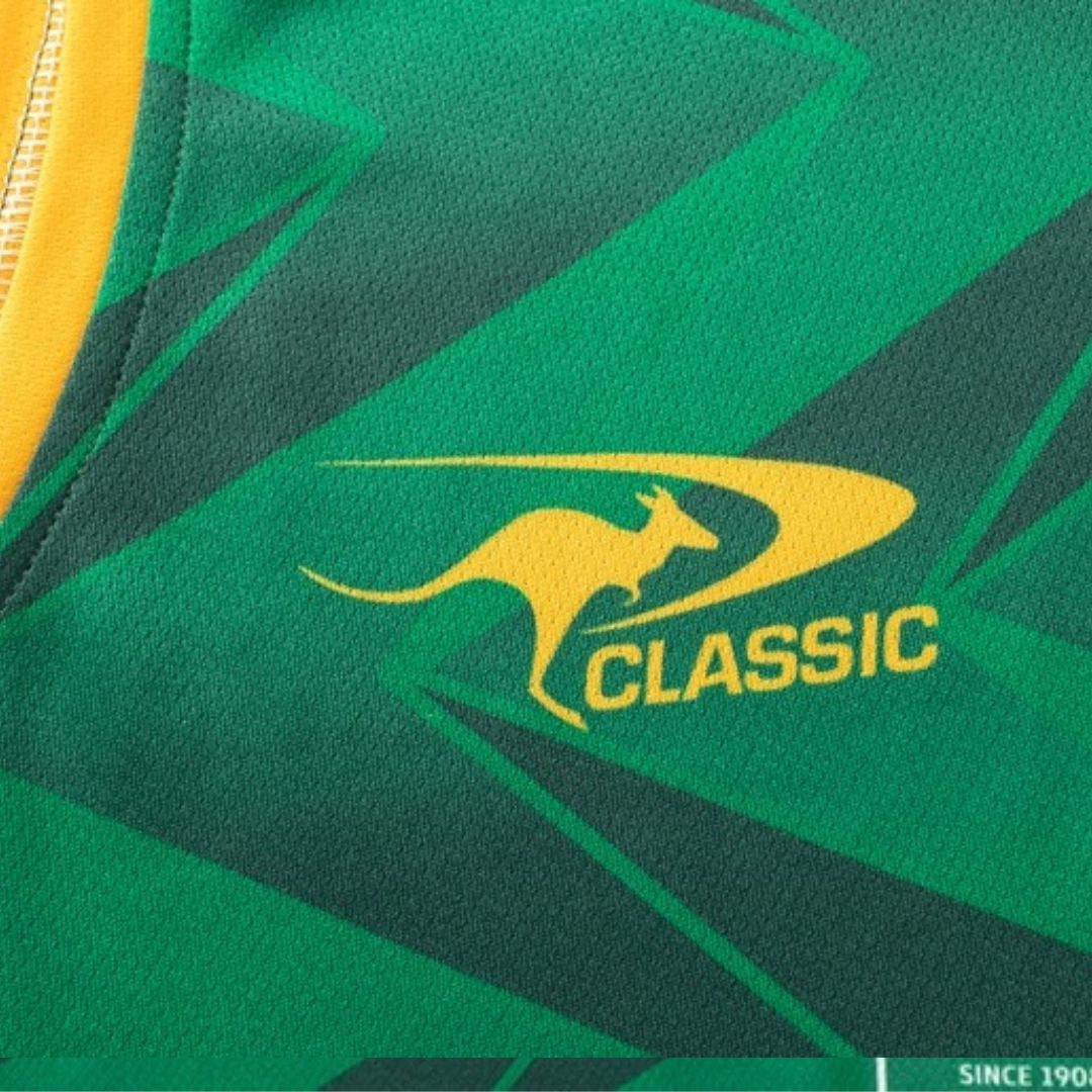 Australia Kangaroos 2024 Green Training Singlet