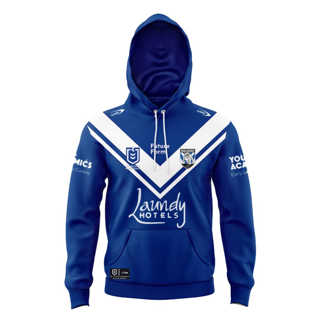 2024 Canterbury Bankstown Bulldogs Away Hoodie